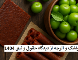 خرید برند لواشک و آلوچه از دیدگاه حقوقی و ثبتی 1404