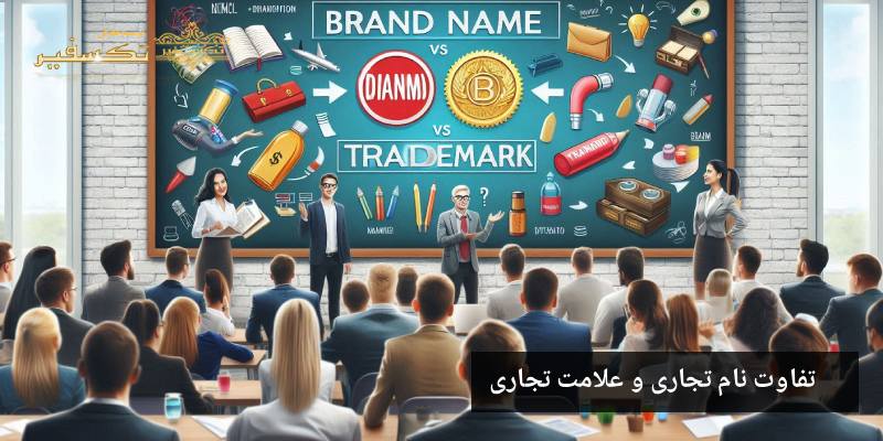 تفاوت نام تجاری و علامت تجاری