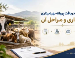 شرایط دریافت پروانه بهر‌ه‌برداری دامداری و مراحل آن