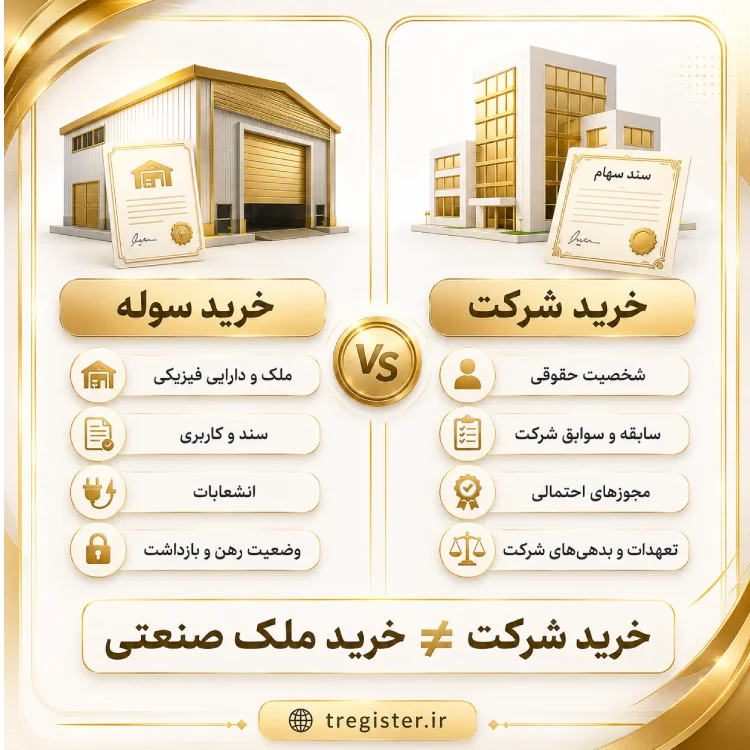 خرید شرکت یا خرید سوله