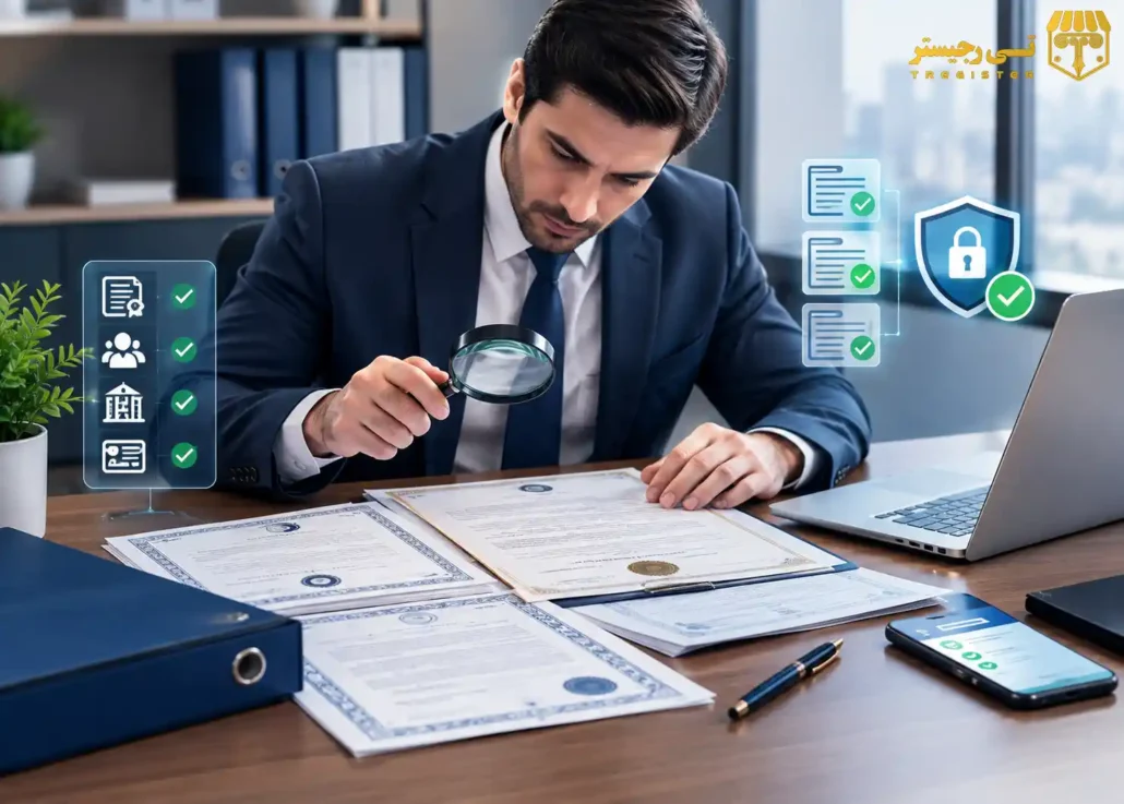 چکلیست نهایی بررسی اصالت اسناد و مدارک شرکت