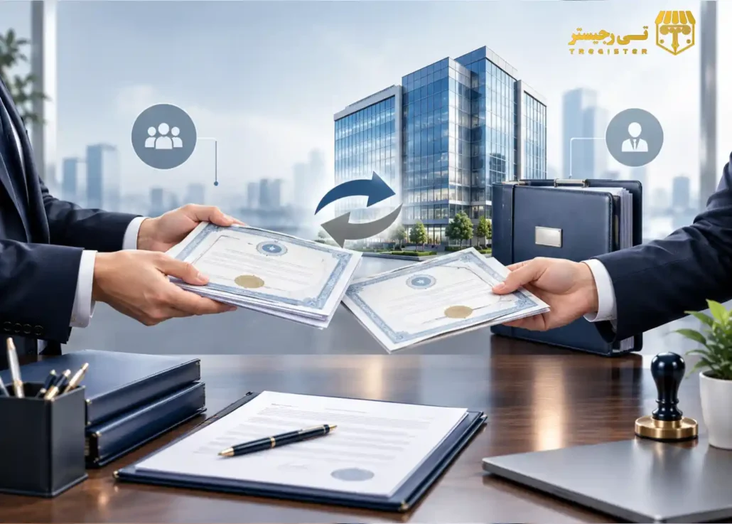 تفاوت انتقال مالکیت شرکت با انتقال سهام